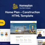 HomePlan - Construction Website Template