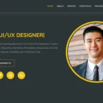 Jalil - Personal Portfolio Landing Page Template