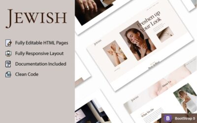 Jewish - The Jewellery Shop HTML/Bootstrap Template