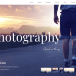 Journey - One Page Photographer Template