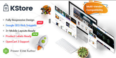 KStore - Multipurpose OpenCart Hi-Tech Theme ( Mobile Layouts Included)
