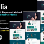 Kalia-Content Creator And Streamers Portfolio Wordpress theme