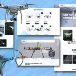 Kovoy Drone Accessories Shop and UAV Business WooCommerce Theme
