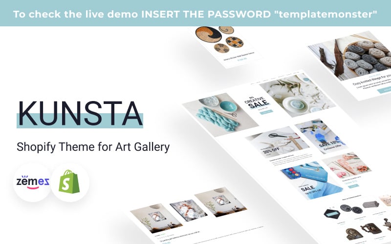 Kunsta - Shopify Theme for Art Gallery Kunsta - Shopify Theme for Art Gallery