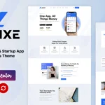 Lanxe - SaaS Software and Startup Apps WordPress theme