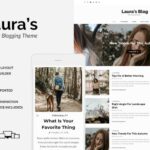 Laura - Elegant WordPress Personal Blog Theme WordPress Theme