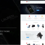 Lauren - Technology Responsive Magento Theme