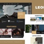 Leonas - Blog & Magazine Elementor Template Kit