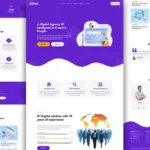 Malik - Digital Agency HTML Landing Page Template