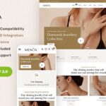 Menoa - A Luxurious Jewelry &Imitation - Shopify Responsive Theme
