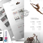 Moondance - High-Quality Dance School, Studio, Elementor Pro Template Kit Elementor Kit