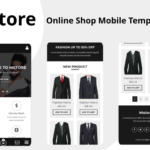 Mstore - Online Shop Mobile Website Template