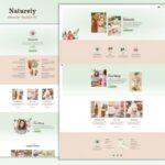 Naturely - Natural Cosmetics & Beauty Template Kit