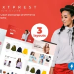Nextprest - Extreme Store Clean Bootstrap Ecommerce PrestaShop Theme