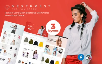 Nextprest - Extreme Store Clean Bootstrap Ecommerce PrestaShop Theme