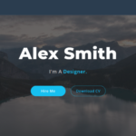 Ofolio Personal Portfolio Bootsrap- HTML TEMPLATE Website Template