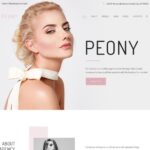 Peony - Fashion Modelling Agency WordPress Theme
