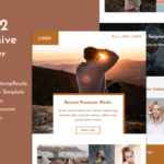 Portfolio - Responsive Email Template with Stampready Builder Newsletter Template