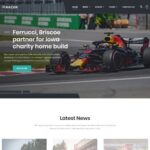 Racer - Car Sports News Website Template