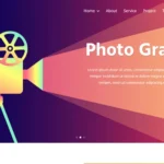 Rasid - Photography & Videography Landing Page Template