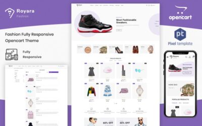 Royara - Fashion Multistore Store OpenCart Template