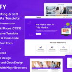 SEOFY - Digital Marketing & SEO HTML Website Template