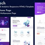 Scientech - Data Science & Analytics Responsive HTML Template Website Template