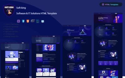 Soft-king Software & IT Solutions HTML Template Website Template