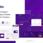 Softlabs - Software Company Creative HTML Bootstrap Landing Page Template