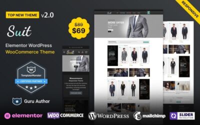 Suit - Men's Fashion Store WooCommerce Theme