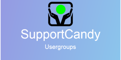 SupportCandy - Usergroup
