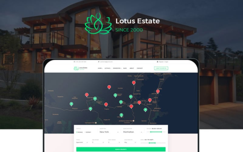 TM Real Estate - Best real estate agent website PrestaShop Theme TM Real Estate - Best real estate agent website PrestaShop Theme
