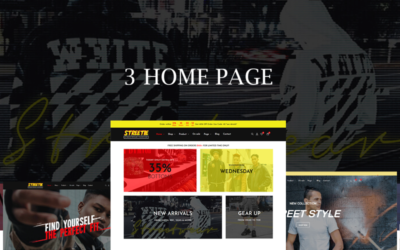 TMSTREETIE - STREETWEAR FASHION PrestaShop Theme