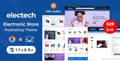 Tienda - Responsive Technology Prestashop Theme