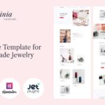 Virginia - Website Template for Handmade Jewelry with Elementor Builder WordPress Theme