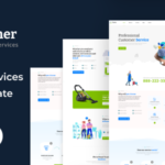 Washall - Cleaning Services One Page HTML Template