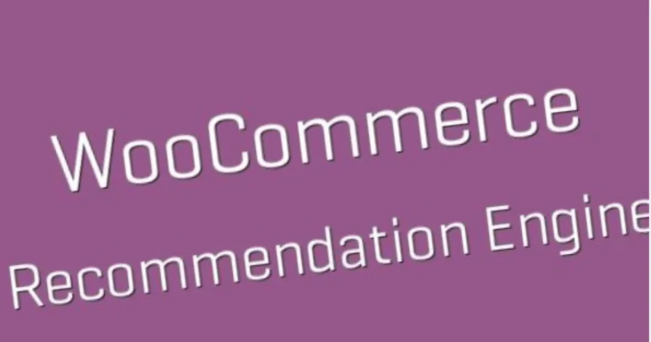 WooCommerce Recommendation Engine WooCommerce Recommendation Enginec