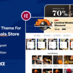 Workshop Tools Store WooCommerce Theme
