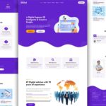 XFusion - Startup & Digital Agency HTML Landing Page Template