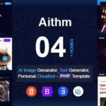 Aithm - AI Agency & Futuristic Startup PHP Template