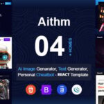 Aithm - AI Agency & Futuristic Startup React Template