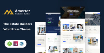 Amortez - Real Estate Group WordPress Theme + RTL