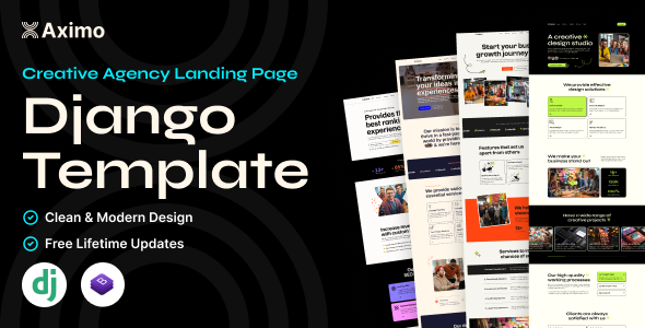 Aximo - Django 5 - Creative Agency Template Aximo - Django 5 - Creative Agency Template