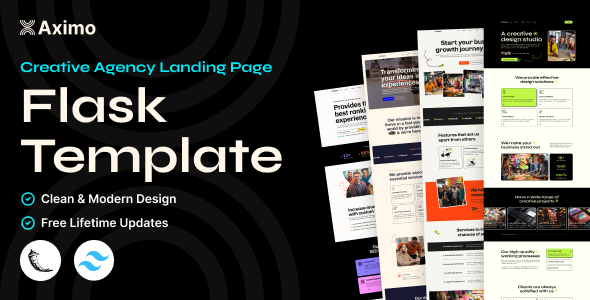 Aximo - Flask - Creative Agency Tailwind Template Aximo - Flask - Creative Agency Tailwind Template