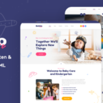 Bebio - Kindergarten & Baby Care HTML Template