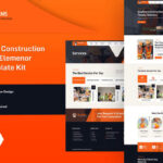 Billdins - Construction Services Elemenor Pro Template Kit  v1.0