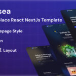 Binasea - NFT Portfolio  React NextJS Template