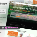BioScape - Landscape Design &Home Decoration Elementor Template Kit v1.0