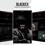 Blackex - Photography Portfolio Template