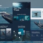 BlueHope - Whale &Marine Conservation Elementor Template Kit v1.0
